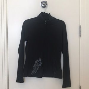 Black Adidas Zip Up